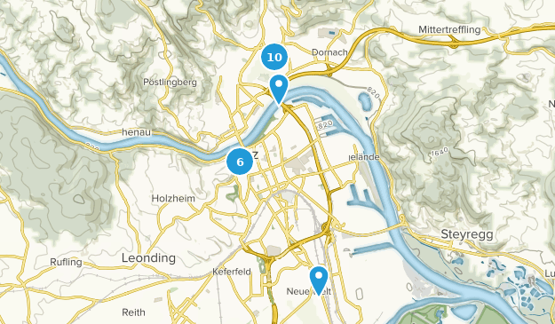 Linz, Haute-Autriche Map