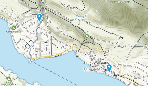 St. Wolfgang im Salzkammergut, Alta Austria Map