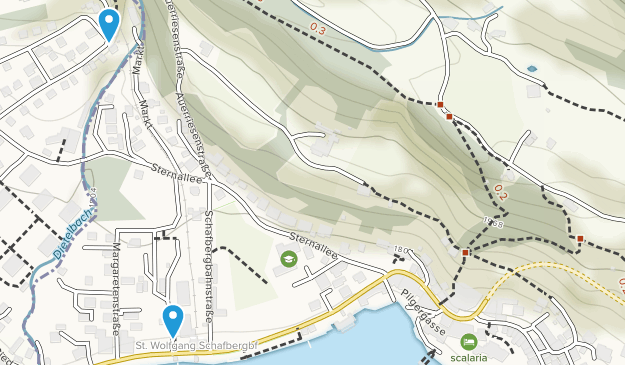 St. Wolfgang im Salzkammergut, Alta Austria Map