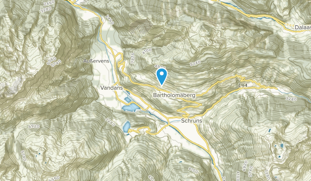 Bartholomäberg, Vorarlberg Map