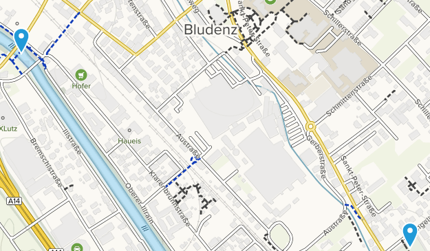 Bludenz, Vorarlberg Map
