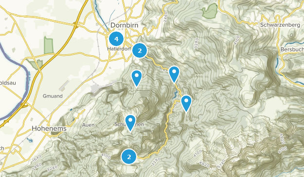 Dornbirn, Vorarlberg Map