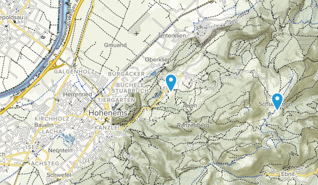 Hohenems, Vorarlberg Map