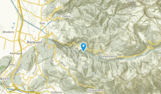 Laterns, Vorarlberg Map