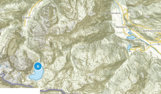 Vandans, Vorarlberg Map