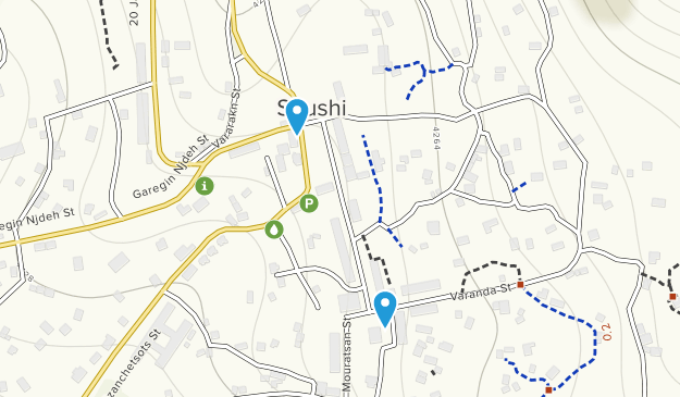 Chouchi, Şuşa Map