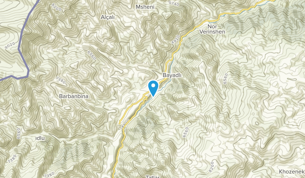 Bayadli, Xocavənd Map