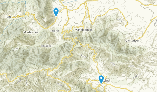 Togh, Xocavənd Map