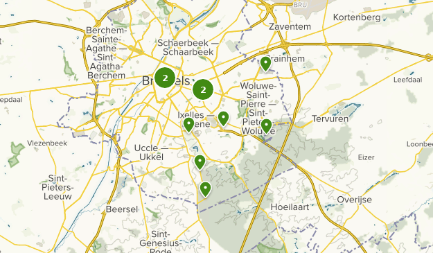 Brussels, Brussels-Capital Map