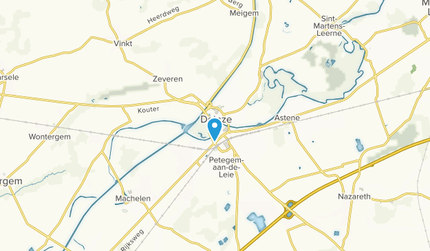 Deinze, East Flanders Map