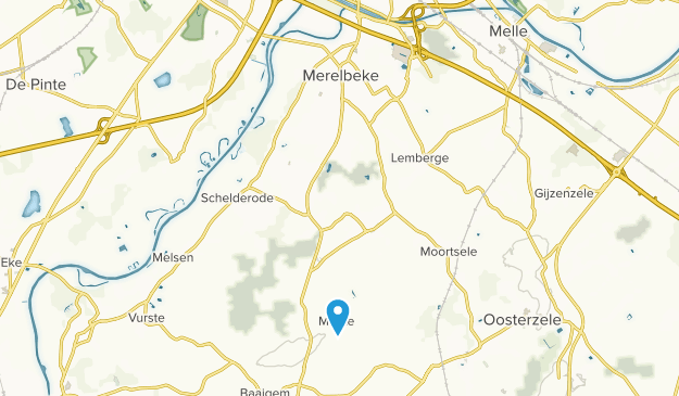 Merelbeke, Province de Flandre-Orientale Map