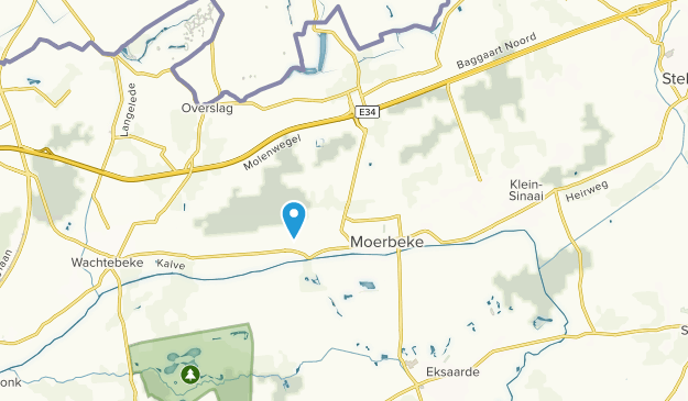 Moerbeke, Provincia de Flandes Oriental Map