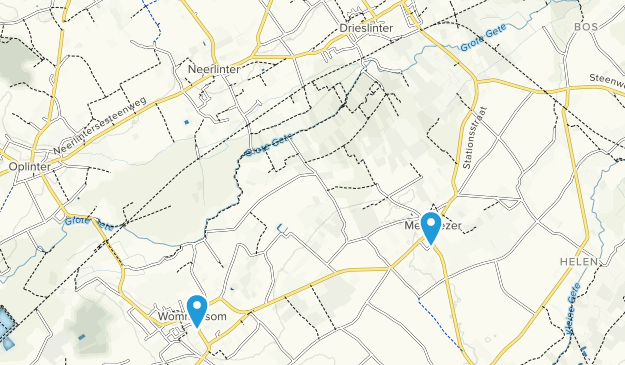 Linter, Flemish Brabant Map
