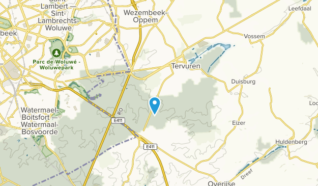 Tervuren, Brabant flamand Map