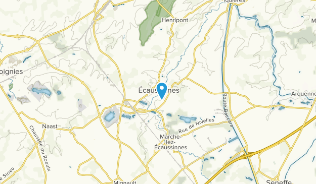 Ecaussinnes, Provincia de Henao Map
