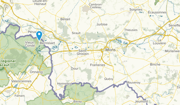 Estinnes, Provincia de Henao Map