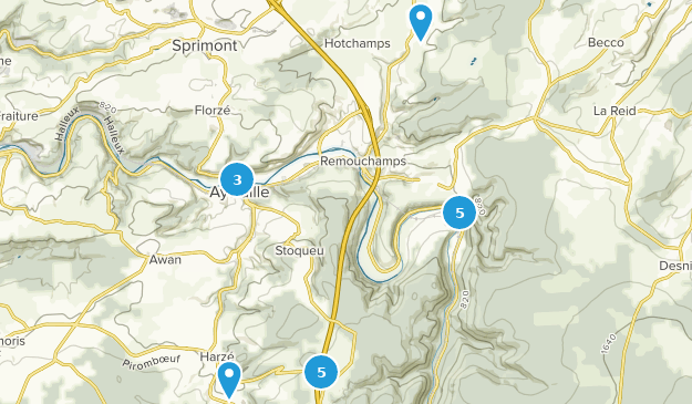 Aywaille, Liège Map