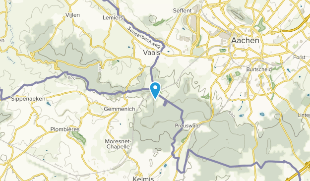 Botselaar, Liège Map