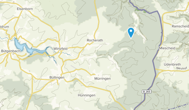 Bullange, Province de Liège Map