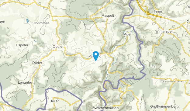 Burg-Reuland, Liège Map