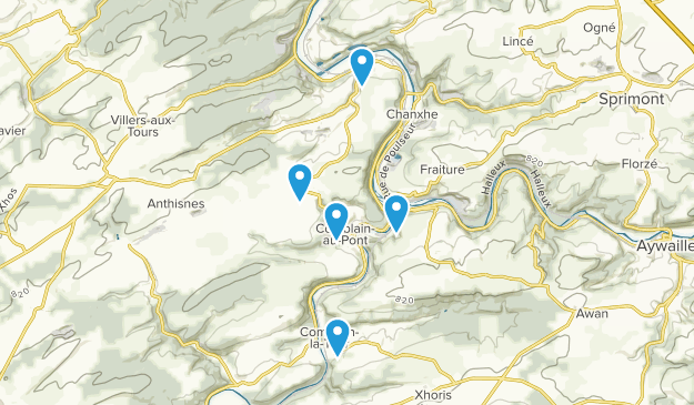 Comblain-au-Pont, Liège Map