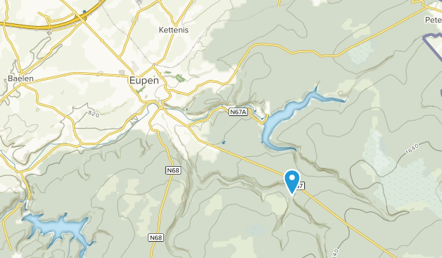 Eupen, Liège Map