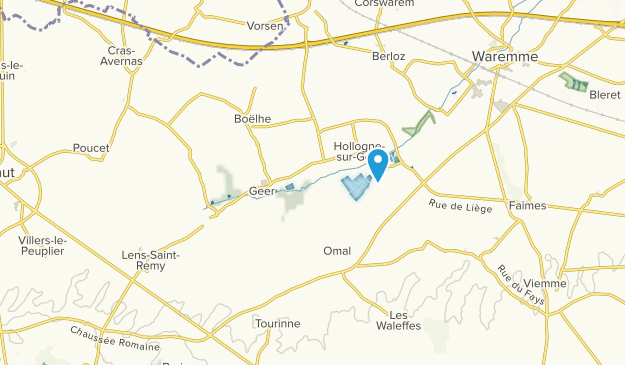 Geer, Liège Map