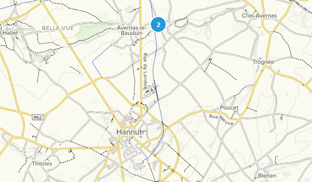 Hannut, Province de Liège Map