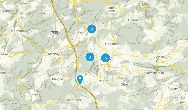Lierneux, Provincia de Lieja Map