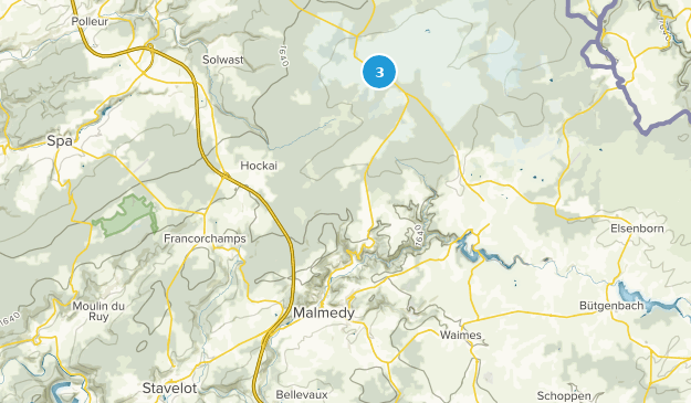 Malmédy, Provincia de Lieja Map