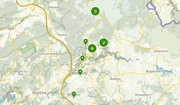 Malmédy, Liège Map