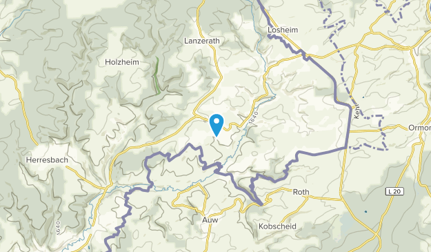 Manderfeld, Province de Liège Map