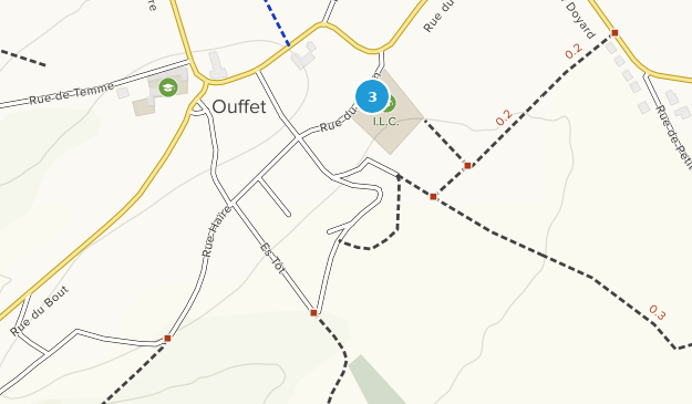 Ouffet, Liège Map