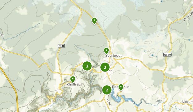Robertville, Liège Map