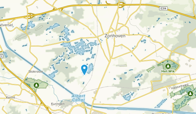 Zonhoven, Limbourg Map