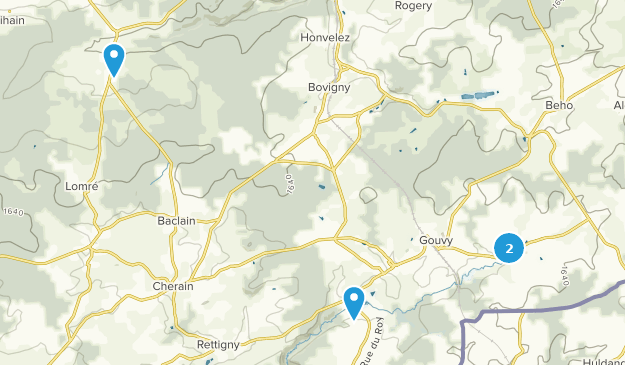 Gouvy, Provinz Luxemburg Map