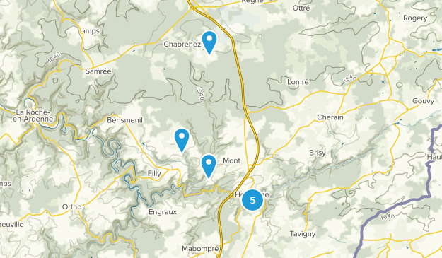 Houffalize, Province de Luxembourg Map