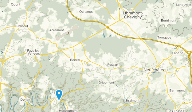 Libramont-Chevigny, Provincia de Luxemburgo Map