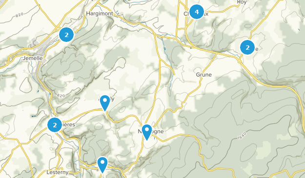 Nassogne, Provincia de Luxemburgo Map