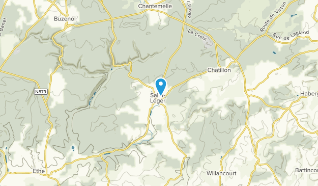 Saint-Léger, Province de Luxembourg Map