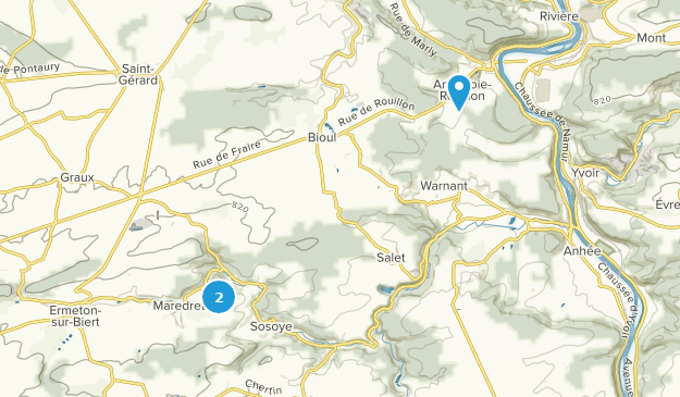 Anhée, Namur Map
