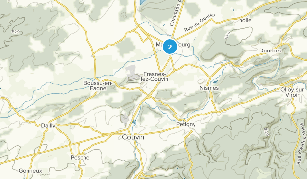 Couvin, Province de Namur Map