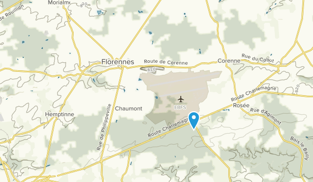 Florennes, Province de Namur Map