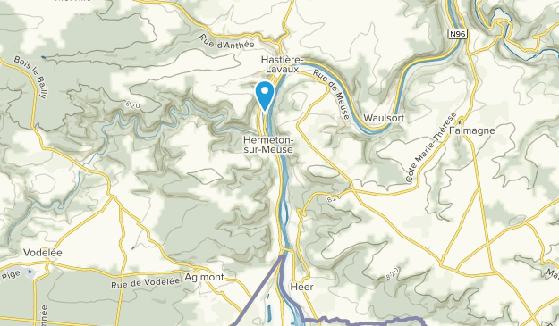 Hastière, Province de Namur Map