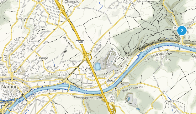Namur, Provinz Namur Map
