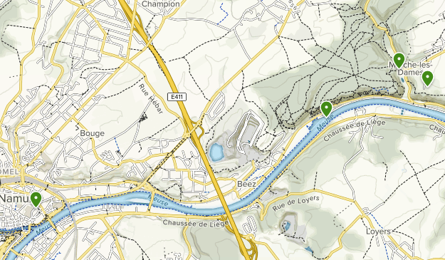 Namur, Namur Map