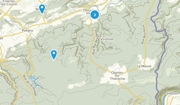 Viroinval, Provincia de Namur Map