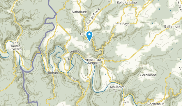 Vresse-sur-Semois, Province de Namur Map
