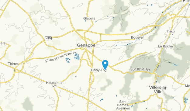 Genappe, Walloon Brabant Map