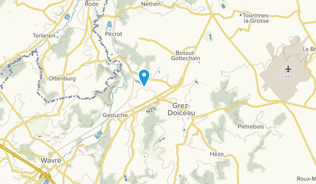 Grez-Doiceau, Brabant wallon Map